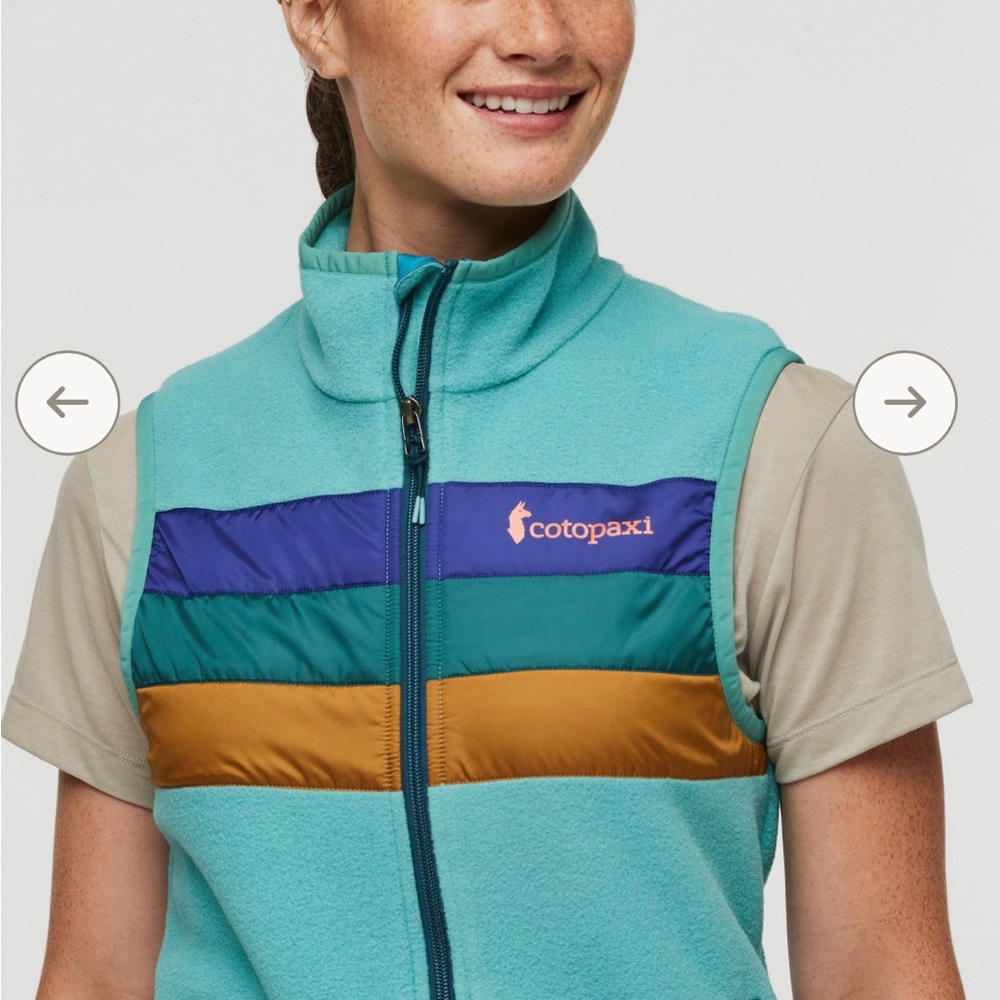 COPY - Cotopaxi Teca Fleece Vest blue